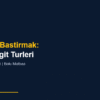 Bolu'da Kartvizit Bastırmak – Bolu Matbaa blog